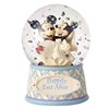 Mickey & Minnie Wedding Snow Globe