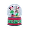 Mickey & Minnie Holiday Snow Globe