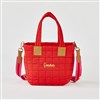 Shiraleah Quilted Mini Tote in Red    