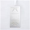 Silver Festive Front Door Ornament  