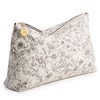  Leather Large Pouch in Bloom Cottage