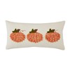 Lumbar Velvet Pumpkin Pillow