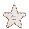 Star Ornament in White