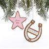 Star and Horseshoe Ornament