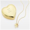 Heart Box and Charm Necklace