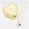 Heart Box and Charm Necklace