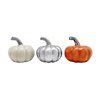 Mariposa Pumpkin Napkin Weight Set of 3 