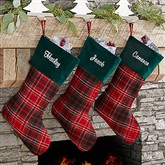 Plaid Stocking