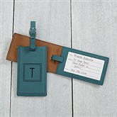 Teal Bag Tag