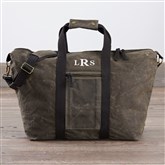 Olive Canvas Weekender