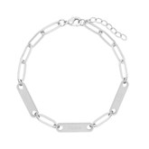 3 Bars Silver Bracelet