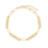 4 Bars Gold Bracelet