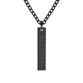 Black Vertical Pendant