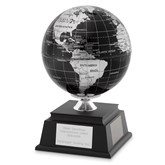 Black/Silver Solar Globe