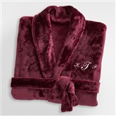 Maroon Fleece Robe-42