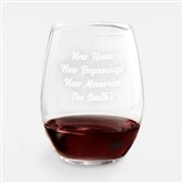 21oz. Stemless Wine Glass