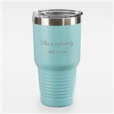 30 oz. Teal Tumbler