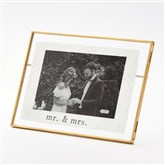 Mr  Mrs Brass Frame