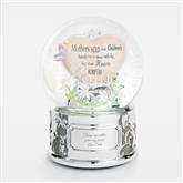 Mom Snow Globe with Heart