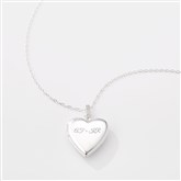 Heart  Diamond Locket