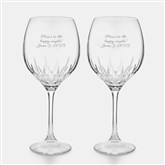 Duchess Goblet Red Wine Pair