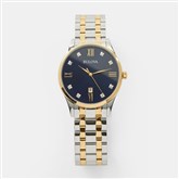 Bulova Blue Dial/Two Tone