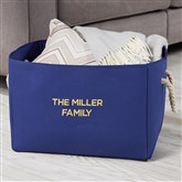 Blue Storage Tote