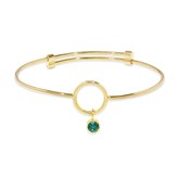 Gold Bracelet-1 Stone