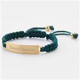 Green/Gold ID Bracelet