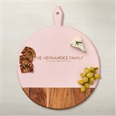 Family Name Pink Board