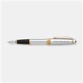 Chrome/23K Gold Fountain Pen