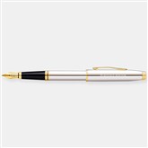 Chrome/Gold Fountain Pen