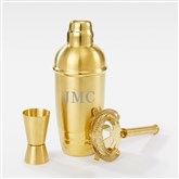 Gold Shaker Set- Monogram