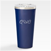 Navy 16oz Tumbler- Monogram