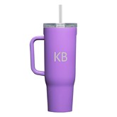 Varsity Purple 40oz - Monogram