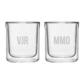 Rocks Glass Set - Monogram