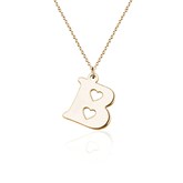 Gold Initial Necklace