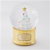 Vintage Tree Snow Globe