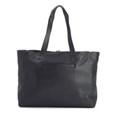 Hathaway Tote Leather- Black