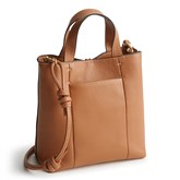 Leather Mini Tote - Pecan