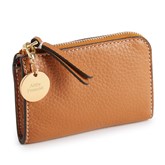 Leather Card Pouch - Pecan