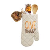 Give Thanks Oven Mitt Set