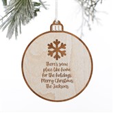 Holiday Ornament - White