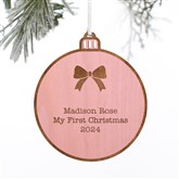 Holiday Ornament - Pink