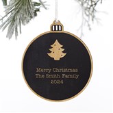 Holiday Ornament - Black