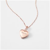 Rose Gold Infinity Locket