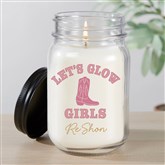 Lets Glow Girls Candle