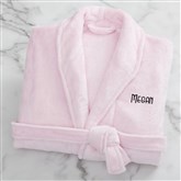 Kittenish Pink Fleece Robe