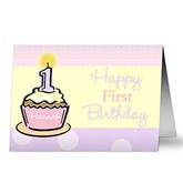 Pink Greeting Card