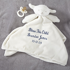 Personalized Lovable Lamb Blankie - 17511